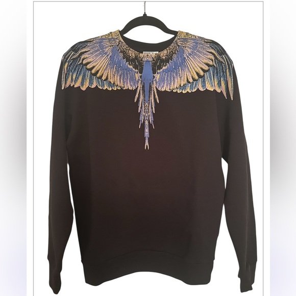 NWT Marcelo Burlon Men’s Wings Sweatshirt - Picture 2 of 5